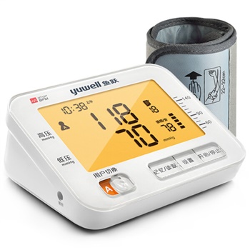 鱼跃 电子血压计(上臂式) YE690CR 语音播报升级臂带（充电款）