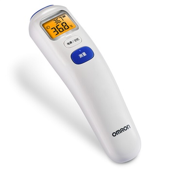 欧姆龙 红外线体温计(额温枪) 灰色 MC-872J