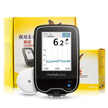雅培 瞬感动态血糖仪套装（1个扫描式检测仪+1个传感器）