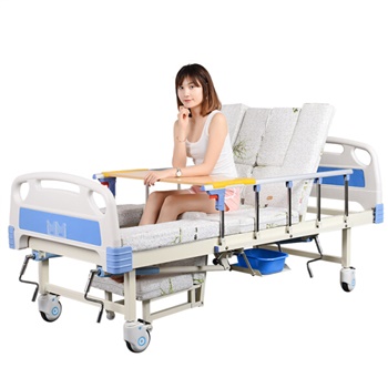 冀仁 多功能护理床 手动升降翻身 中曲升级款