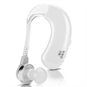 仁和耳背式助听器17A 珍珠白