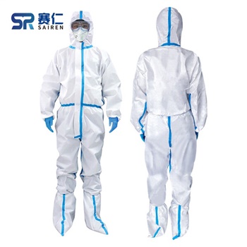 赛仁 一次性医用防护服(不含鞋套) 欧盟CE认证 无菌型 连身式(160-180cm)