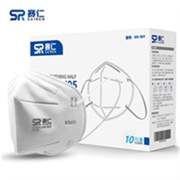 赛仁 KN95 高效过滤防护口罩 10只装 防粉尘防雾霾口罩