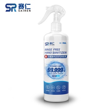 赛仁-漫度次氯酸免洗手消毒液480ml/瓶