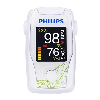飞利浦  指夹式脉搏血氧仪 血氧饱和度仪 双向显示（背光彩屏）DB18