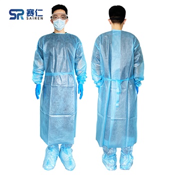 赛仁 一次性医用隔离衣 背开式（蓝色）185