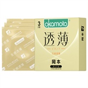 冈本避孕套男用计生用品套套安全套超薄无感透薄3片装成人用品 进口 产品 okamoto