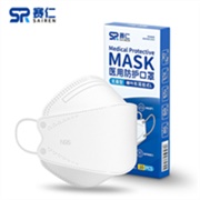 赛仁 医用防护口罩 柳叶形耳挂式L N95口罩 10只/盒