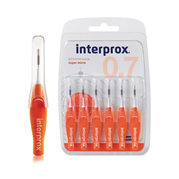 登达尔 直身黑白牙缝刷