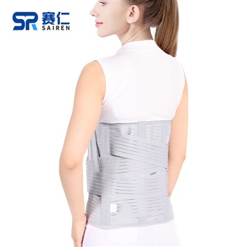 赛仁 医用固定带 全弹力腰围S码(长84cm±2cm 宽32cm) 带钢板 透气腹带 护腰带 手术后医用收腹带 束身带