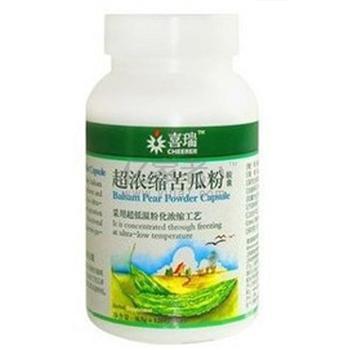 喜瑞超浓缩苦瓜粉胶囊120粒装