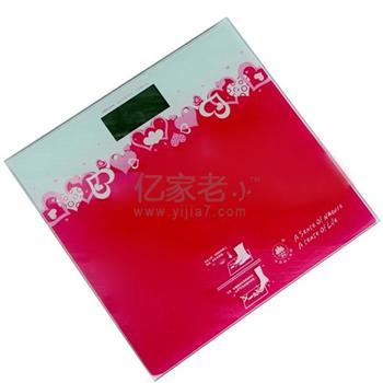 香山电子健康秤 EB9321H 背光显示 彩色丝印