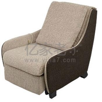 松下（Panasonic）EP-MS40ET按摩椅（亚麻褐&深栗棕） 拥有按摩功能的沙发