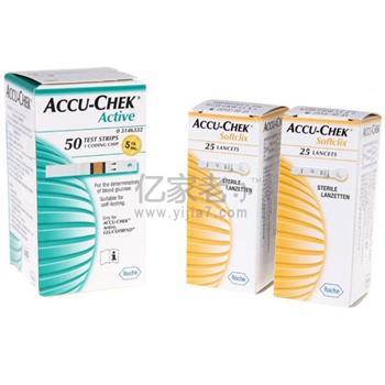 罗氏血糖试纸 活力型 50片+50针