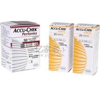 罗氏血糖试纸 卓越型 50片+50针
