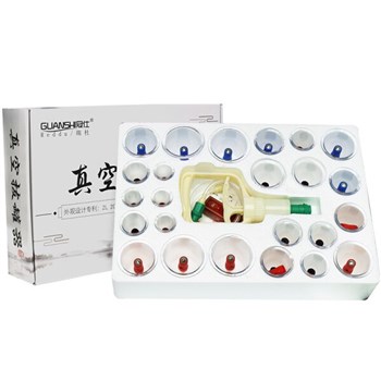 冠仕 手拧真空拔罐器(非玻璃) 12罐基础装