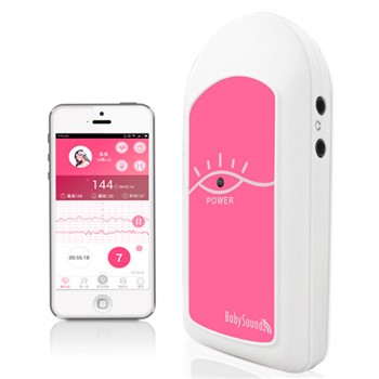 康泰 多普勒胎心仪 BabySound A 粉色（可连接APP）