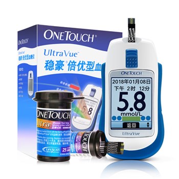 强生 稳捷血糖仪 稳豪倍优型套装（含50片试纸/采血针）