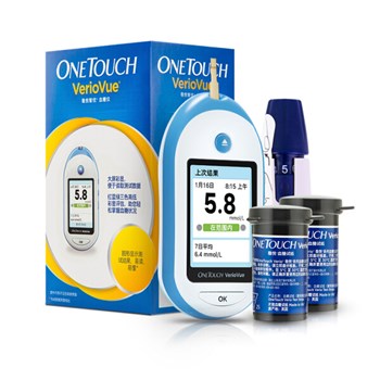 强生 血糖仪稳捷免调码 稳悦智优套装（含50片试纸/采血针）