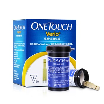 强生 稳捷血糖试纸50片 稳悦型 适用于稳悦智优和智佳血糖仪