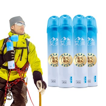 艾润 氧气瓶（面罩式）户外氧 4瓶装