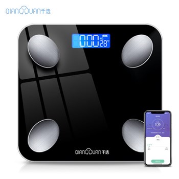 千选 体脂秤 电池款（星空黑）智能精准