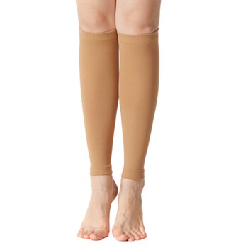 舒尔美 静脉曲张袜（小腿袜）M中号肉色厚款 医用一级压力